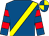 Royal blue, yellow sash, royal blue and red hooped sleeves, royal blue and yellow quartered cap (Mr J Pike)
