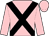 Pink, black cross sashes, pink cap (Noel Doyle)