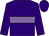 Purple, mauve hoop on body & slvs, purple cap (C A Smart)