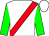 White, red sash, green sleeves (Rodney Cone)