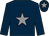 Dark blue, grey star and star on cap (Wincanton Race Club)