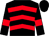 Black, red chevrons and armlets (Mr G Fierro)