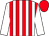 White & red stripes, white sleeves, red cap (Let's Feel Good Syndicate)