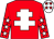 Red, white cross of lorraine, white stars on sleeves, white cap, red stars (John Draddy)