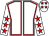 White, red seams, red stars on sleeves, white cap, red stars (Gary Ryan)