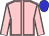 Pink, grey seams, blue cap (Gerry Dolan)