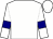 White, navy armlets on sleeves (Javier Landeros)