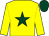 Yellow, dark green star, dark green cap (Mr C R P Williams)