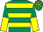 Emerald green, yellow hoops, halved sleeves (Mr R White & Mr V J Walsh)