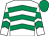 White & emerald green chevrons, emerald green cap (Real Bandits Again Syndicate)