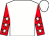 White, red sleeves, white stars, white cap (T G Coleman)