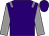 Purple, mauve epaulets, grey sleeves (Mr A Rennison)