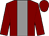 Maroon, grey stripe (Mr Phil Evans)