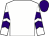 White, purple chevrons on sleeves, purple cap (We Must Be Barmy)