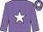 Mauve, white star, white star on cap (Barry F Walsh)