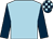 Light blue, dark blue sleeves, check cap (Timothy Fitzgerald)