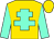 Gold, aquamarine cross of lorraine and sleeves (Mr G Carstairs)
