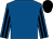 Royal blue, black striped sleeves, black cap (B O'rourke Bloodstock Ltd & Rory Maher)