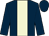 Dark blue, beige stripe (Four Winds Racing Partnership)