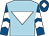 Light blue, white inverted triangle, royal blue and white chevrons on sleeves, royal blue cap, white diamond (That Software Company Ltd)
