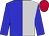 Blue and silver (halved), blue sleeves, scarlet cap (Mr G C Myddelton)