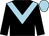 Black, light blue chevron, light blue cap (Mr Ryan Tongue)