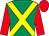 Emerald green, yellow cross belts, red sleeves and cap (Mr D R Ellis)