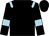 Black, light blue epaulets and armlets (Mr Peter Timmins)