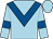 Light blue, royal blue chevron and armlets (The Keg Partnership)