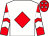 White, red diamond, red sleeves, white chevrons, red cap, white stars (Thomas Molan)