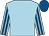 Light blue, light blue & royal blue striped sleeves, royal blue cap (Deerpark Stud Partnership)