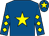 Royal blue, yellow star, yellow diamonds on sleeves, yellow star on cap (Gerald Scully)