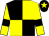 Yellow & black quartered, black armlet, black cap, yellow star (Dugout Eight Syndicate)