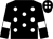 Black, white spots and armlets (Roy Racing Ltd)