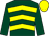 Dark green, yellow chevrons, dark green sleeves, yellow cap (Sandro V Gianella)