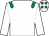 White, emerald green epaulettes, emerald green stars on cap (P Twomey)