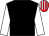 Black, white sleeves, red & white striped cap (Moyglare Stud Farm)