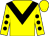 Yellow, black chevron, yellow sleeves, black spots (Jackie Du Plessis & Sarah Pridham)