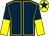 Dark blue, yellow seams, halved sleeves, yellow cap, dark blue star (Onboard Partnership)