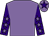 Mauve, purple sleeves, mauve stars, mauve cap, purple star (Mr Philip Fox & Partner)