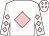 White, pink diamond, pink diamonds on sleeves & cap (James Carolan)
