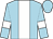 Light blue, white stripe and armlets (Mrs Joanna Peppiatt)