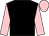 Black, pink sleeves and cap (Star Partnership)