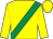 Yellow, emerald green sash, yellow cap (Mrs Norma O'Connor)