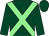 Dark green, light green cross belts (Miss Karen George)