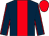 Dark blue, red panel, red seams on sleeves, red cap (Mowog Syndicate)