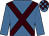 Madonna blue, brown cross belts, check cap (Magniers/Shanahan/Carthy)