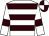White, brown hoops and armlets, brown and white quartered cap (Mr M B Clarke)