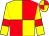 Yellow and red (quartered), yellow sleeves, red armlets (Adc Bloodstock)
