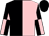 Black And Pink halved, Black And Pink Quartered Sleeves, Black Cap (Bill Benson)